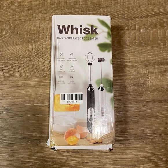 NWT Mini Electric Milk Foamer Wireless Coffee Whisk Mixer Handheld Egg usb - Picture 5 of 5